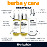 2 Aceites + 1 Shampoo Para Barba · Paquete 3 Piezas