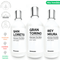 Shampoo Para Barba · Paquete De 3 Fragancias